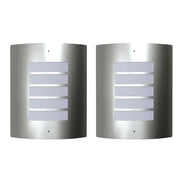 Dvije vodootporne zidne lampe od nehrđajućeg čelika 60 W