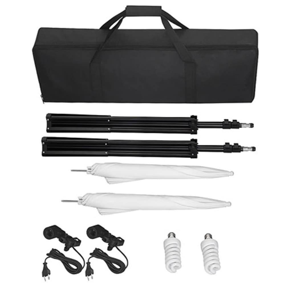 Studijski set bijela pozadina 600 x 300 cm i svjetla