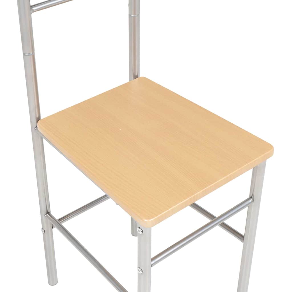 Garderobne stolice 2 kom metalne