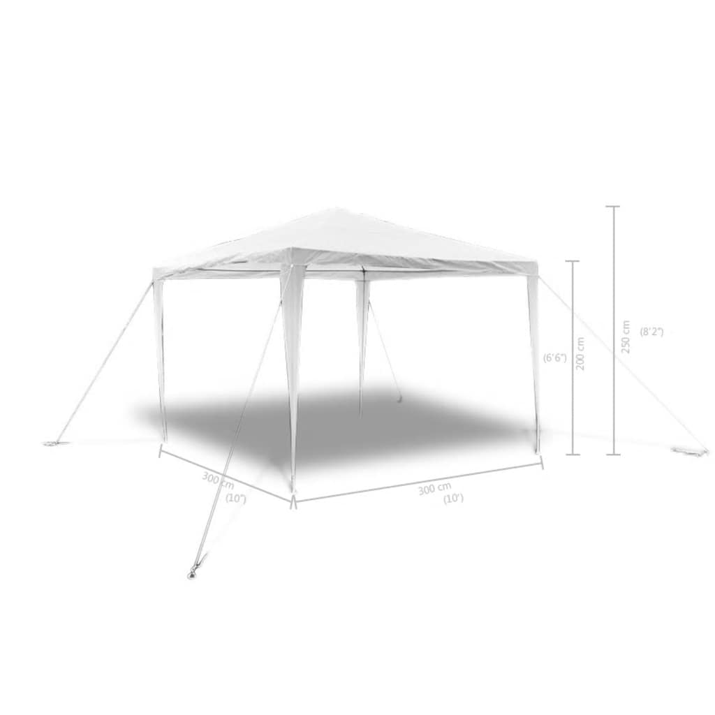 Šator za zabave 3 x 3 m