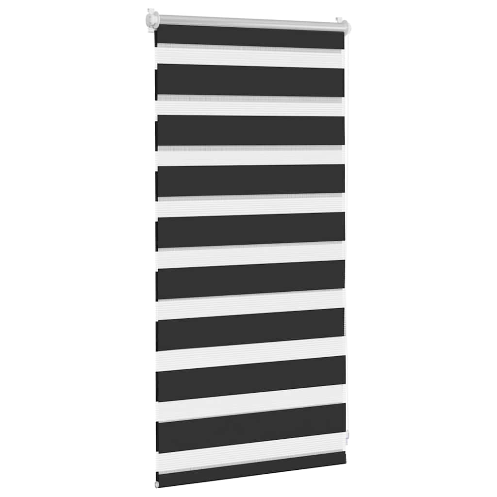 Zebra zavjesa 40,9x100 cm Širina tkanine 36,7 cm crna
