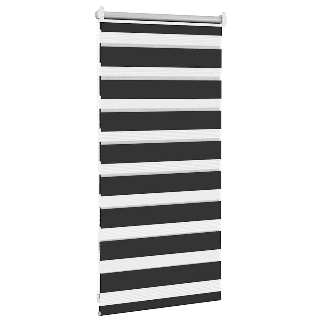 Zebra zavjesa 40,9x100 cm Širina tkanine 36,7 cm crna