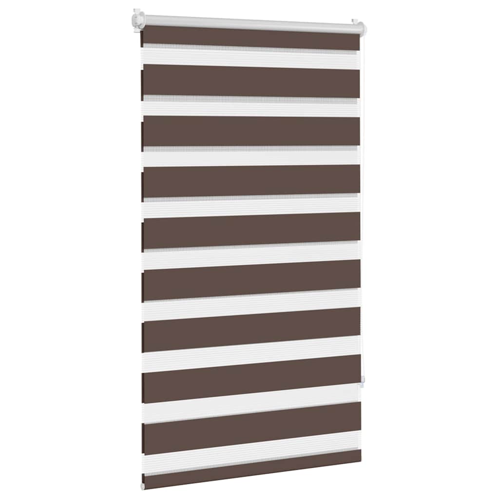 Zebra zavjesa 70,9x120 cm Širina tkanine 66,7 cm boje kave