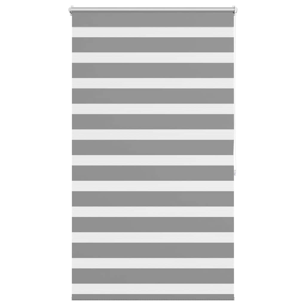 Zebra zavjesa 80,9 x 175 cm Širina tkanine 76,7 cm siva