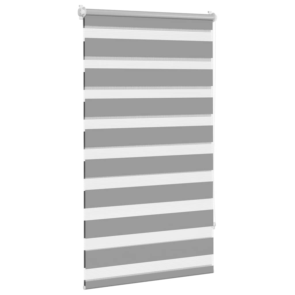 Zebra zavjesa 90,9 x 150 cm Širina tkanine 86,7 cm siva
