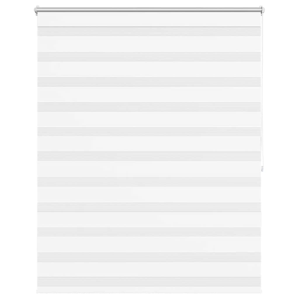 Zebra zavjesa 120,9 x 175 cm Širina tkanine 116,7 cm bijela