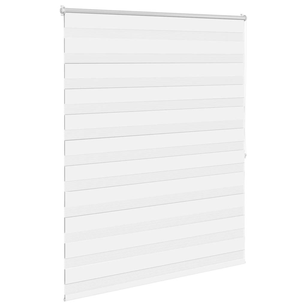 Zebra zavjesa 120,9 x 175 cm Širina tkanine 116,7 cm bijela