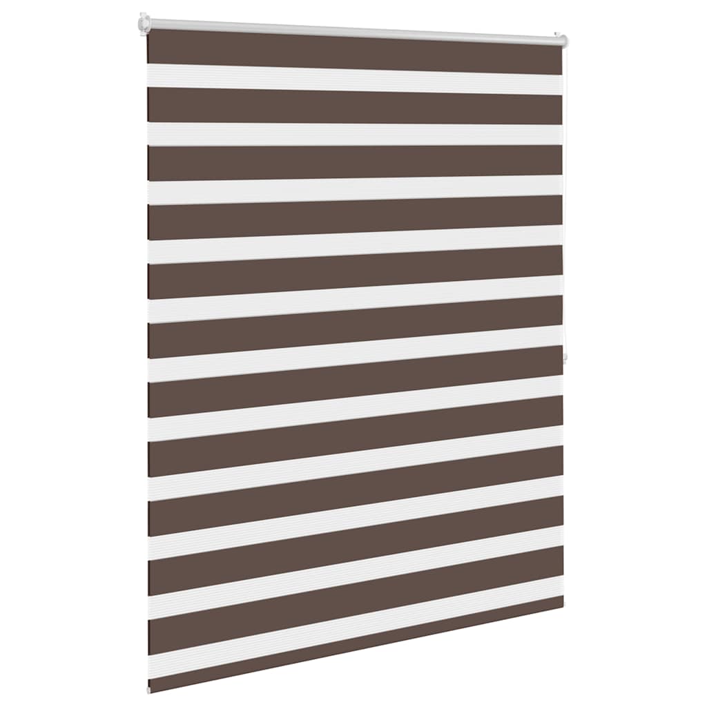 Zebra zavjesa 120,9x175 cm Širina tkanine 116,7 cm boje kave