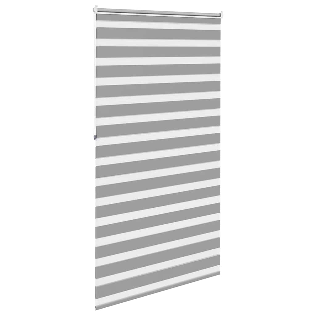 Zebra zavjesa 120,9 x 230 cm Širina tkanine 116,7 cm siva