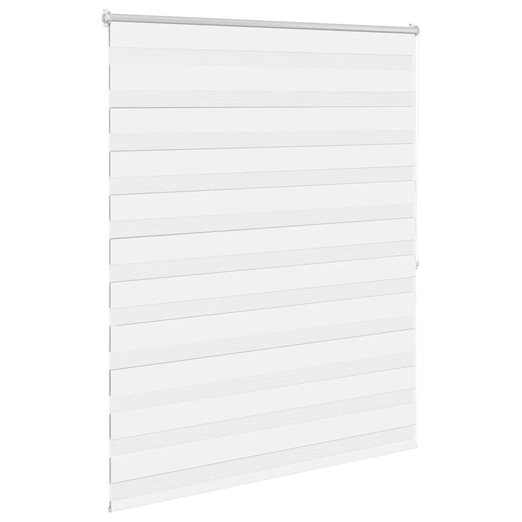 Zebra zavjesa 140,9 x 175 cm Širina tkanine 136,7 cm bijela