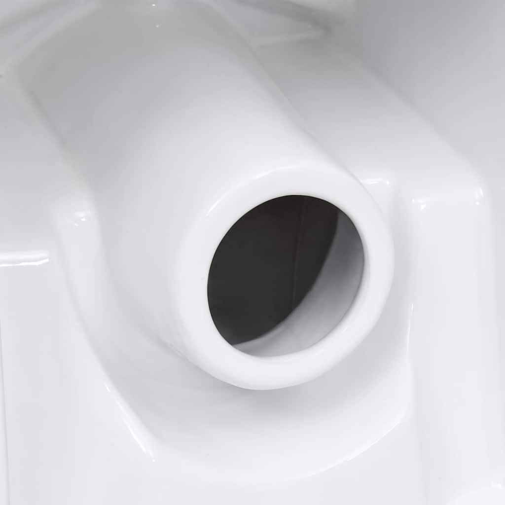 Keramička toaletna školjka sa stražnjim protokom vode bijela