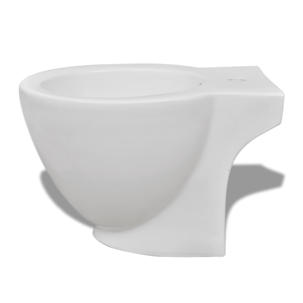 Okrugli Stojeći Bide Bijeli Visokokvalitetna Keramika