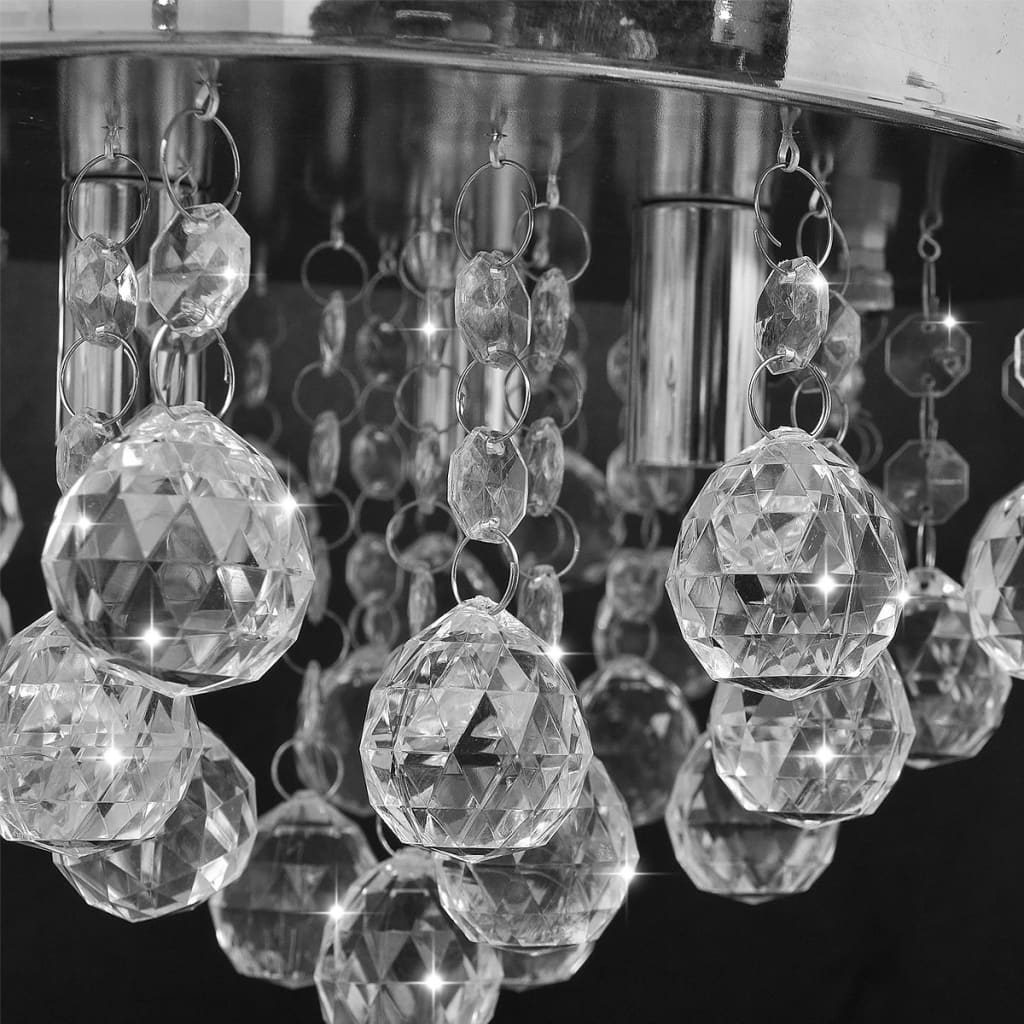 Viseća Lampa s Kristalima od Kroma