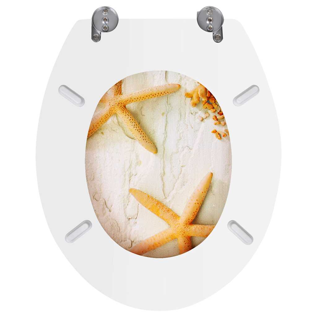 Sjedalo za WC školjku MDF dezen morske zvijezde