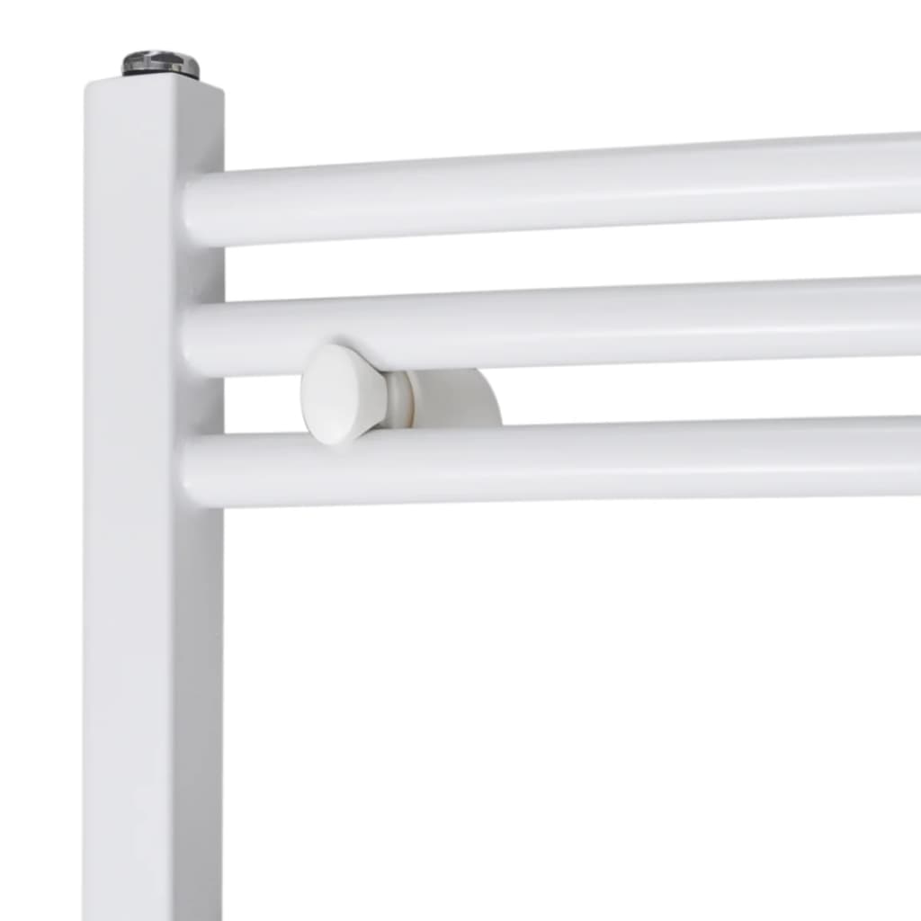 Kupaonski Radijator za Centralno grijanje Zaobljenih cijevi 600 x 1160mmBočni & Srednji priključak
