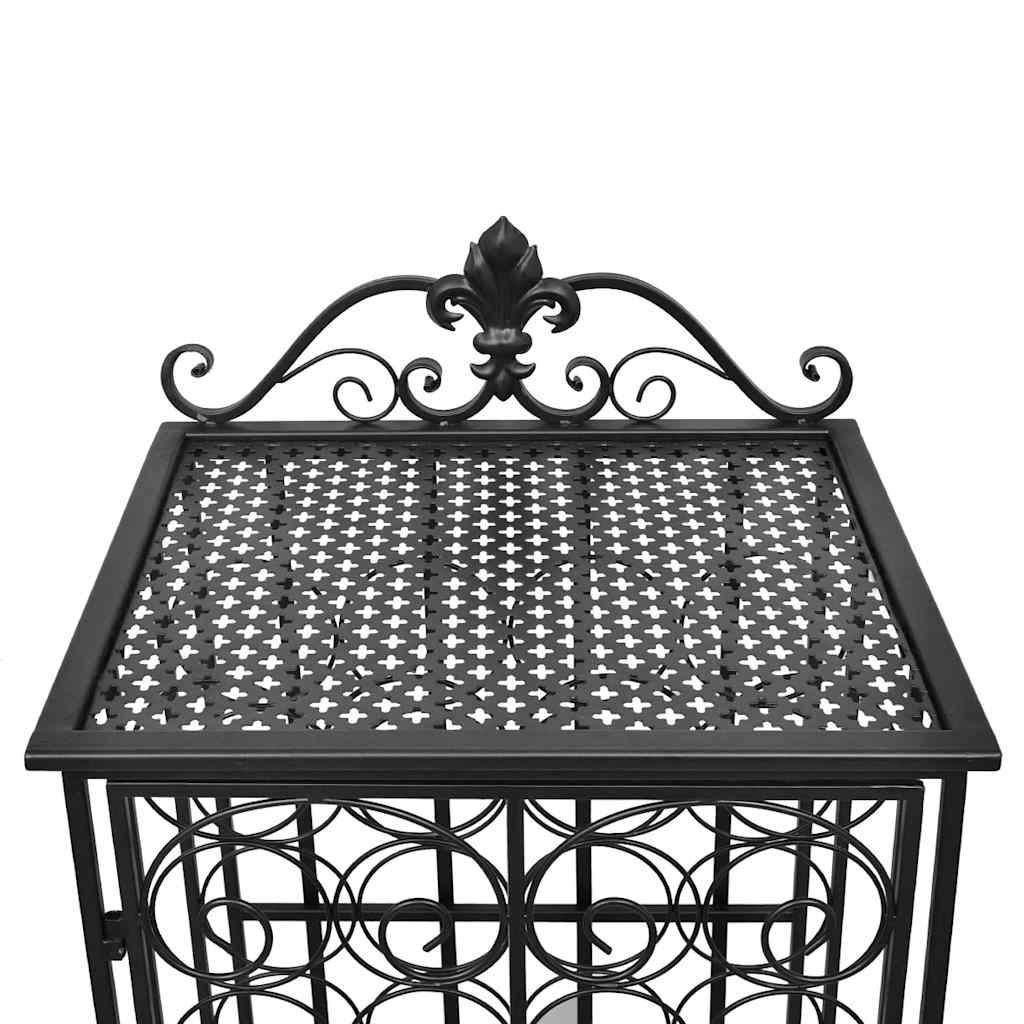 Stalak za vino za 28 boca metalni