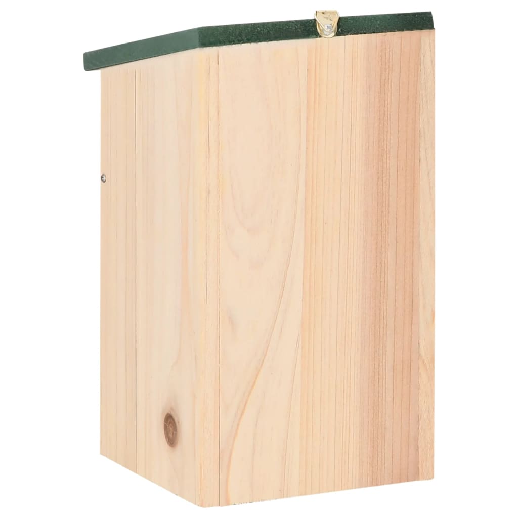 Kućice za ptice 4 kom drvene 12 x 12 x 22 cm