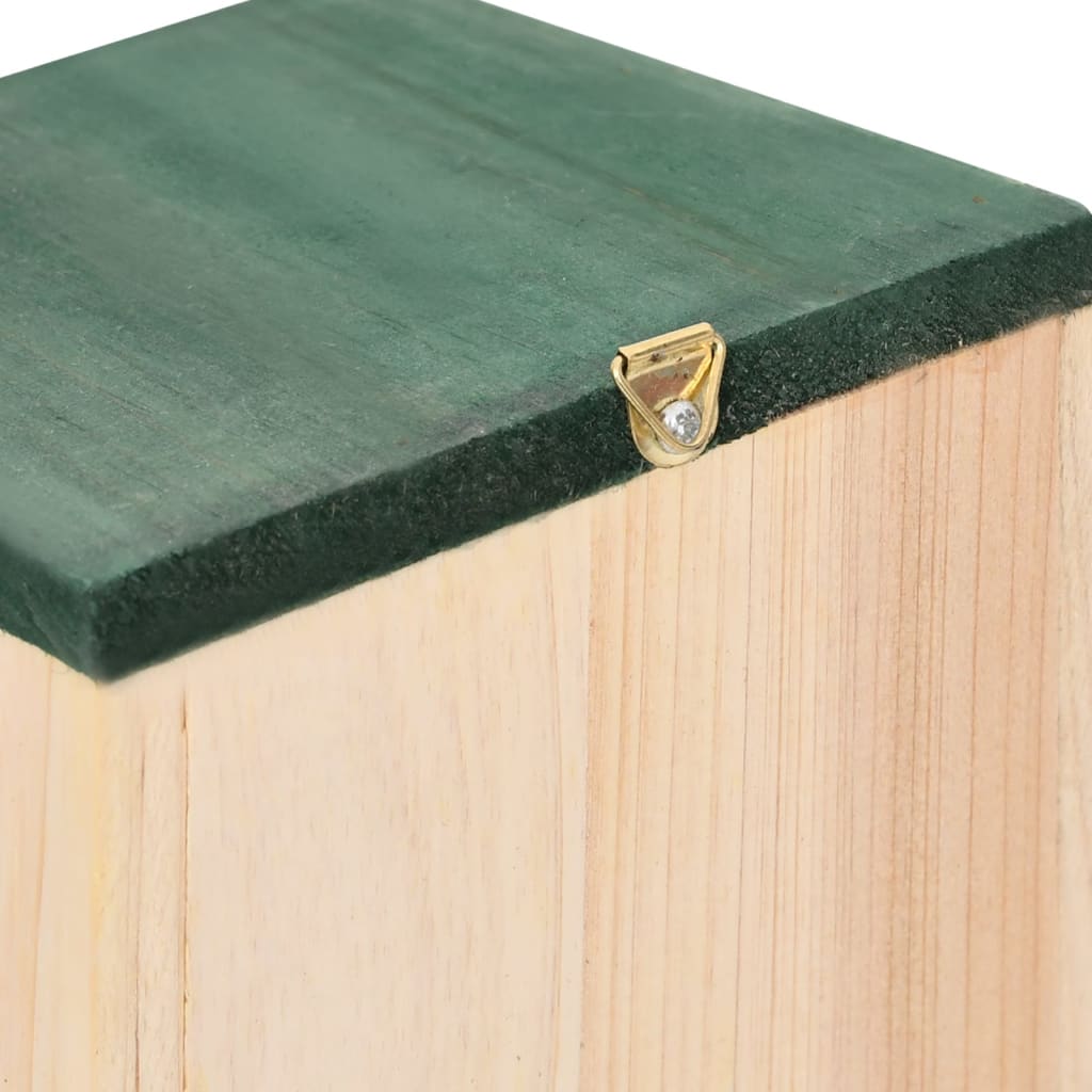 Kućice za ptice 4 kom drvene 12 x 12 x 22 cm