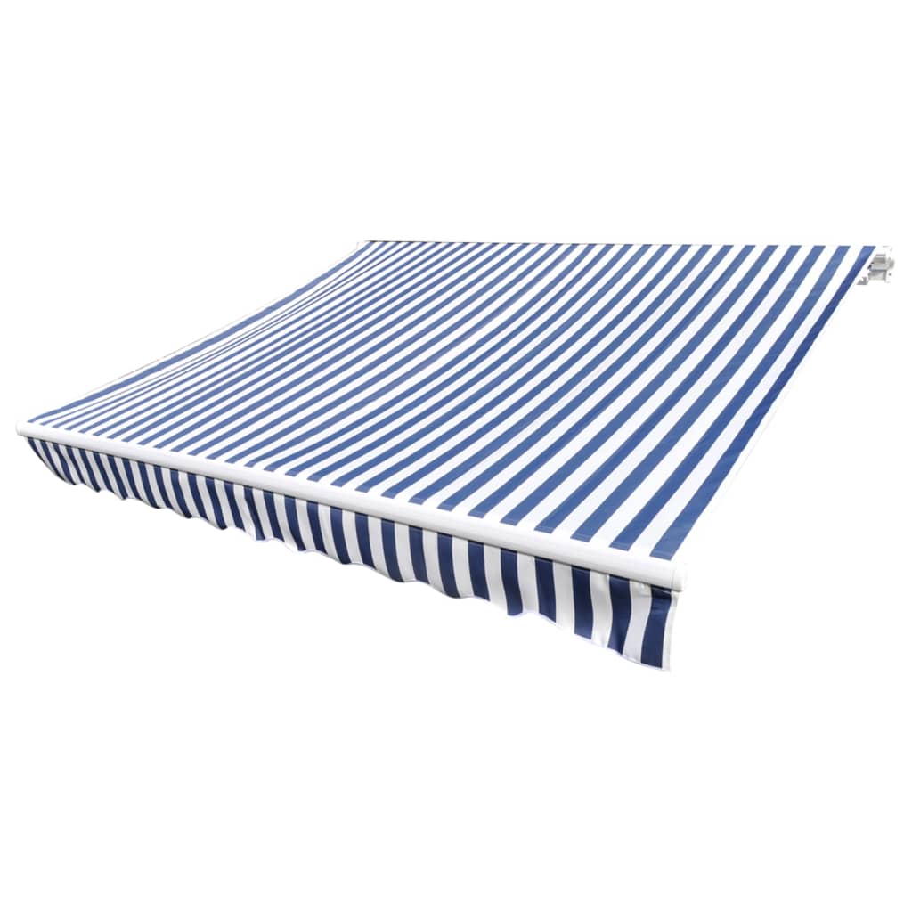 Platno za tendu plavo-bijelo 3 x 2,5 m (okvir nije uključen )