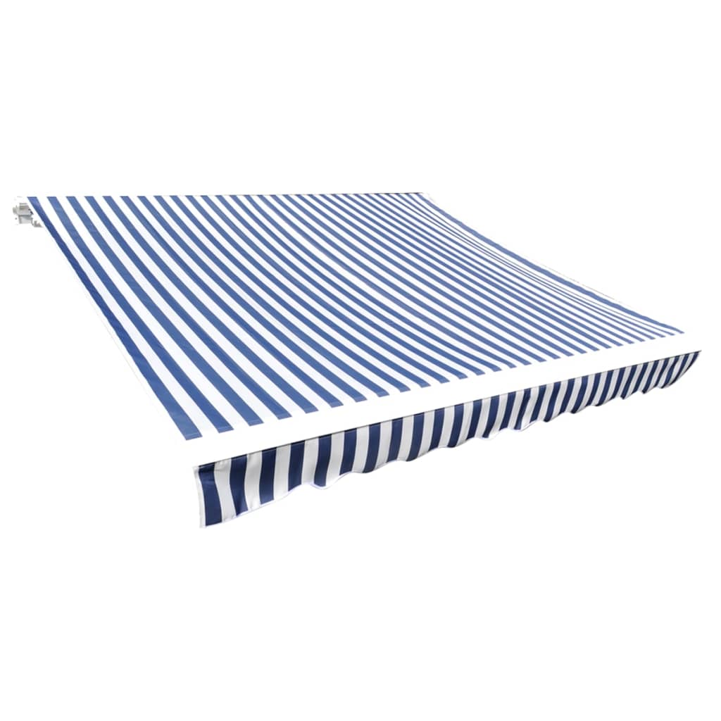 Platno za tendu plavo-bijelo 6 x 3 m (okvir nije uključen)