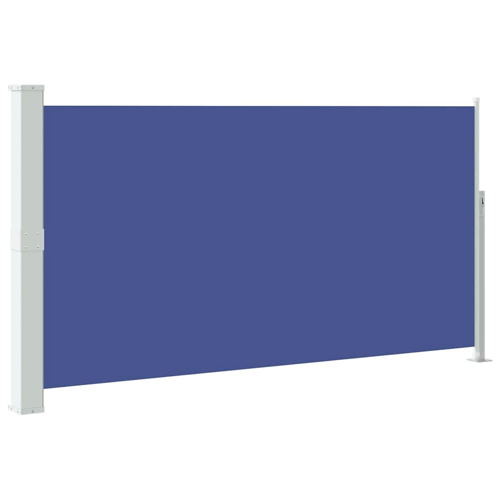 Bočna tenda za dvorište/terasu 160 x 300 cm plava