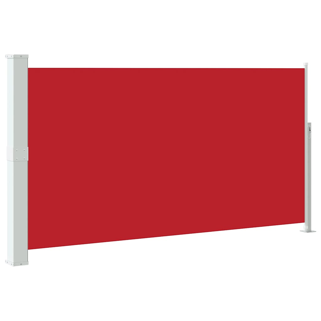 Bočna tenda za dvorište/terasu 160 x 300 cm crvena