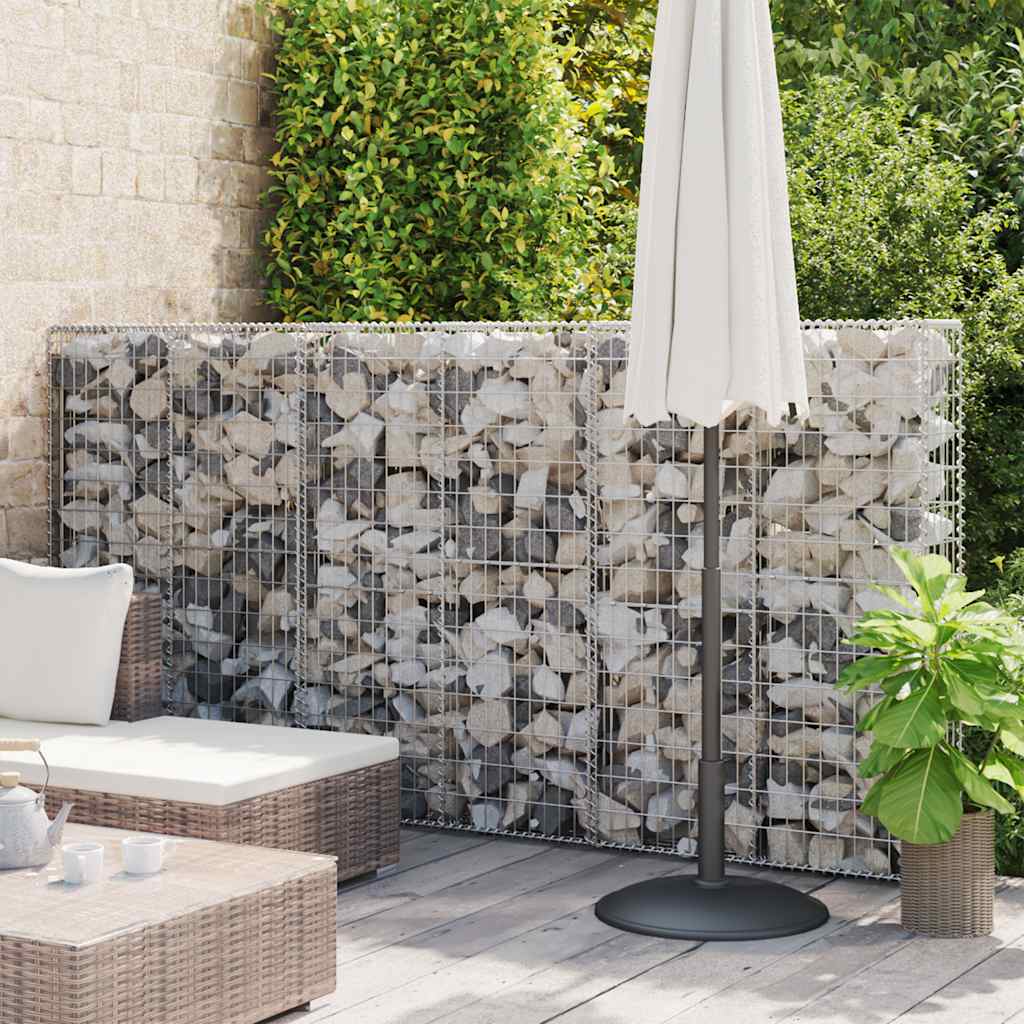 Gabionska košara s poklopcima od pocinčane žice 150 x 100 x 30 cm