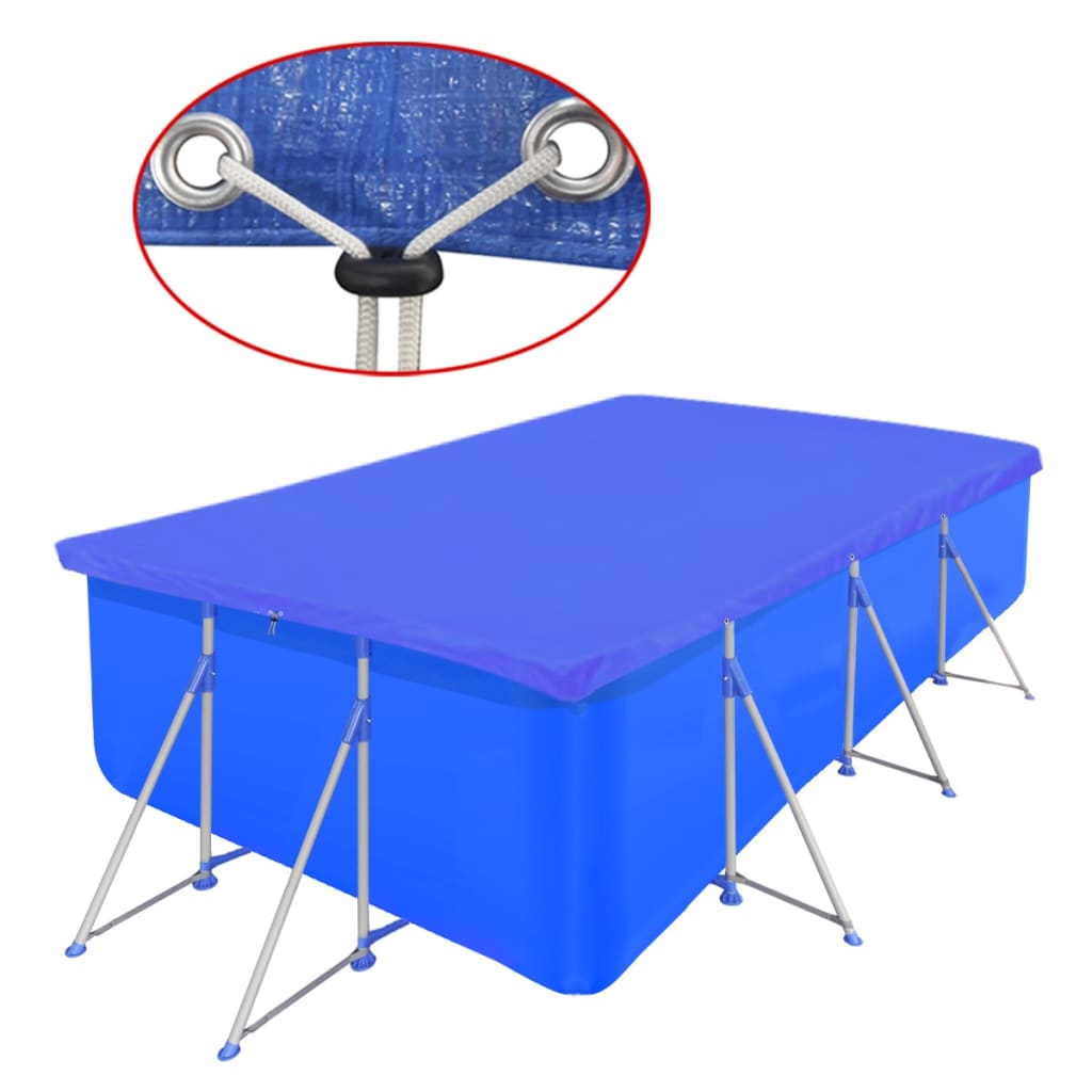 Navlaka za bazen pravokutna 90 g/m² 540 x 270 cm