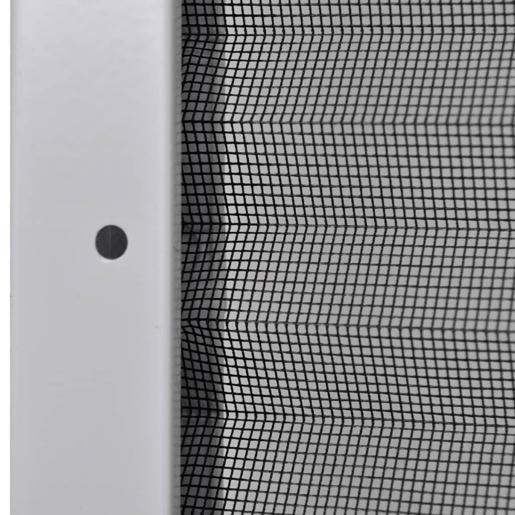 Plisse Mreža protiv insekata za prozor 160x80 cm Aluminij i žaluzina