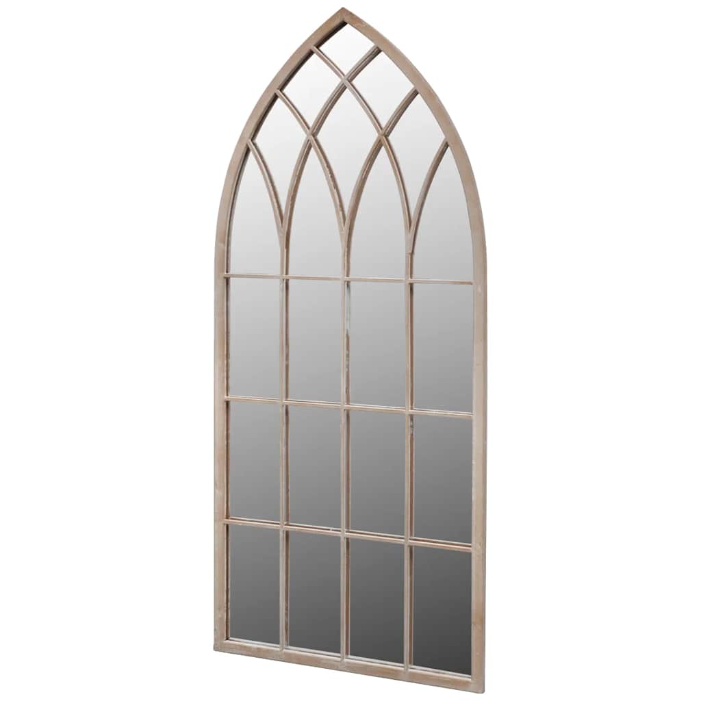 Rustikalno vrtno ogledalo 50 x 115 cm za unutarnju i vanjsku uporabu
