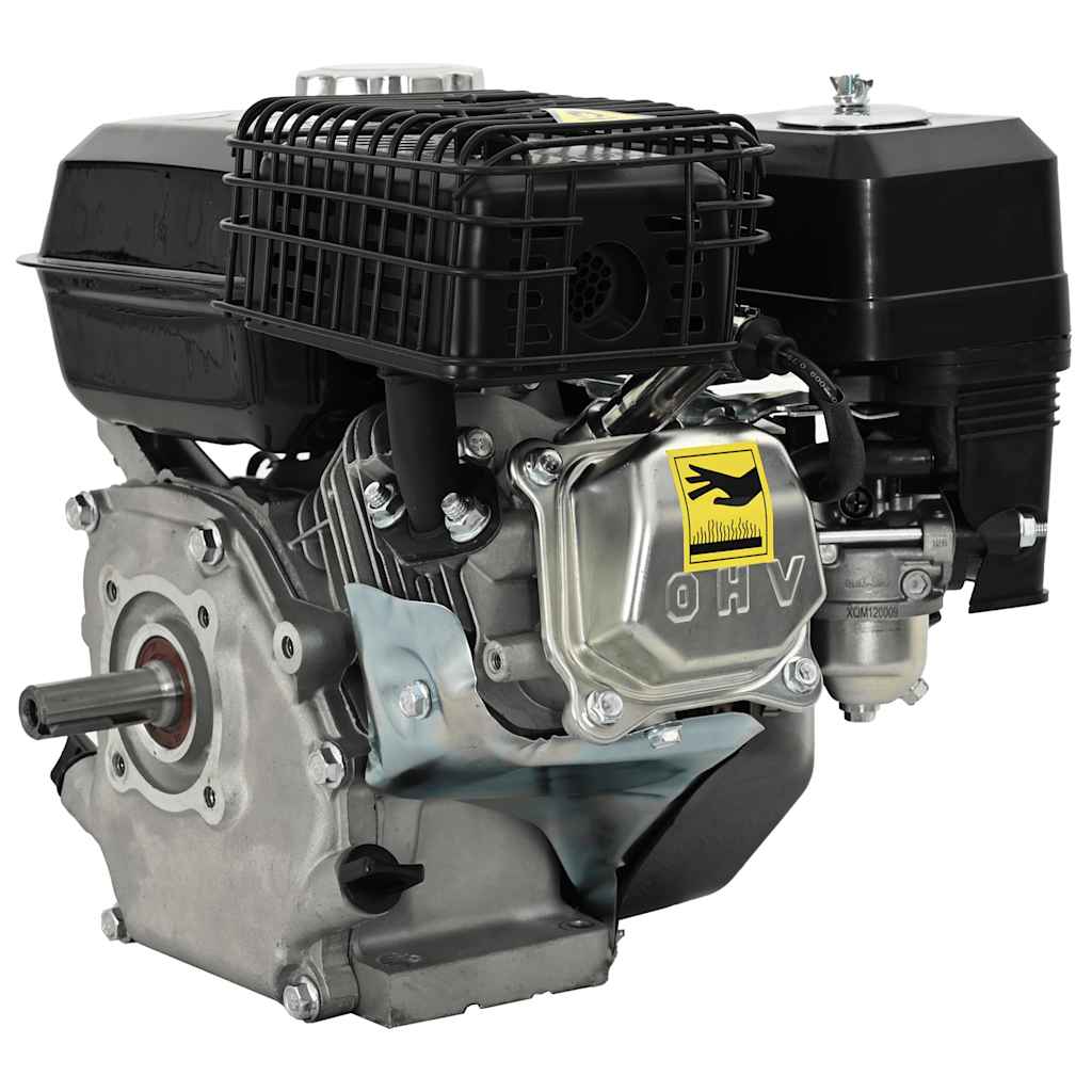 Crni benzinski motor 6,5 KS 4,8 kW