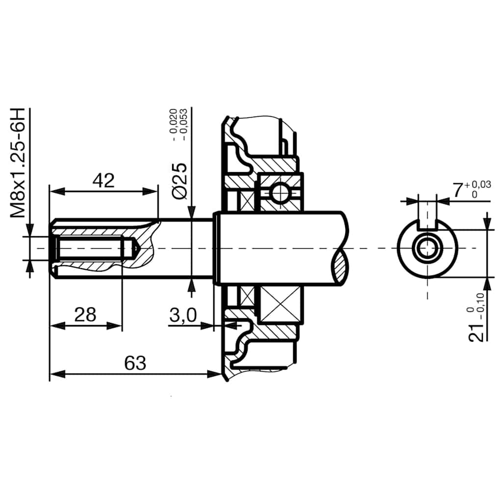 Benzinski motor 15 KS 11 kW crni