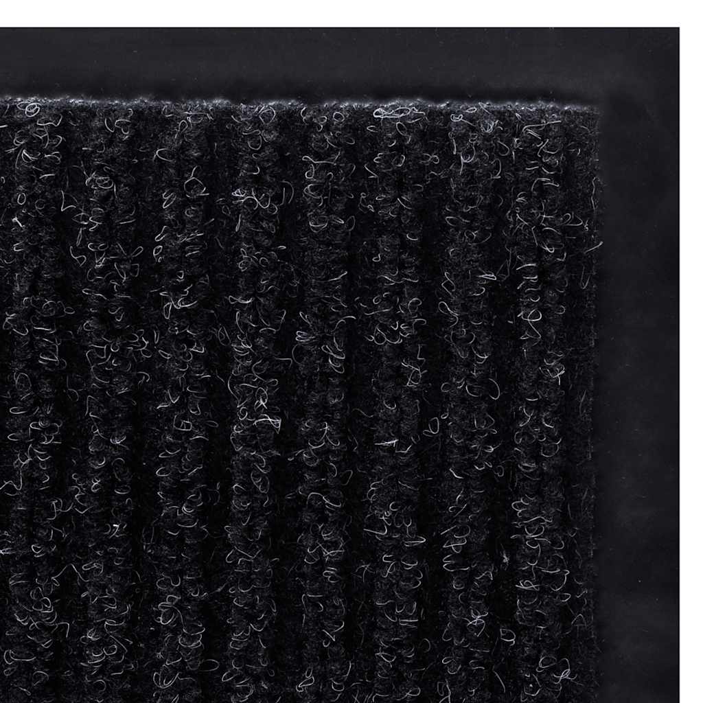 Otirač crni 90 x 120 cm PVC