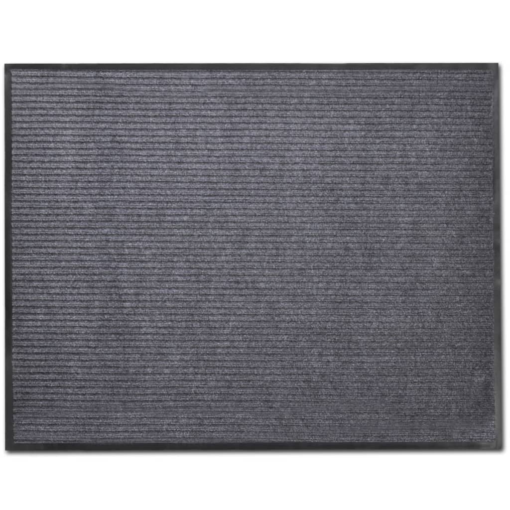Otirač sivi 120 x 180 cm PVC