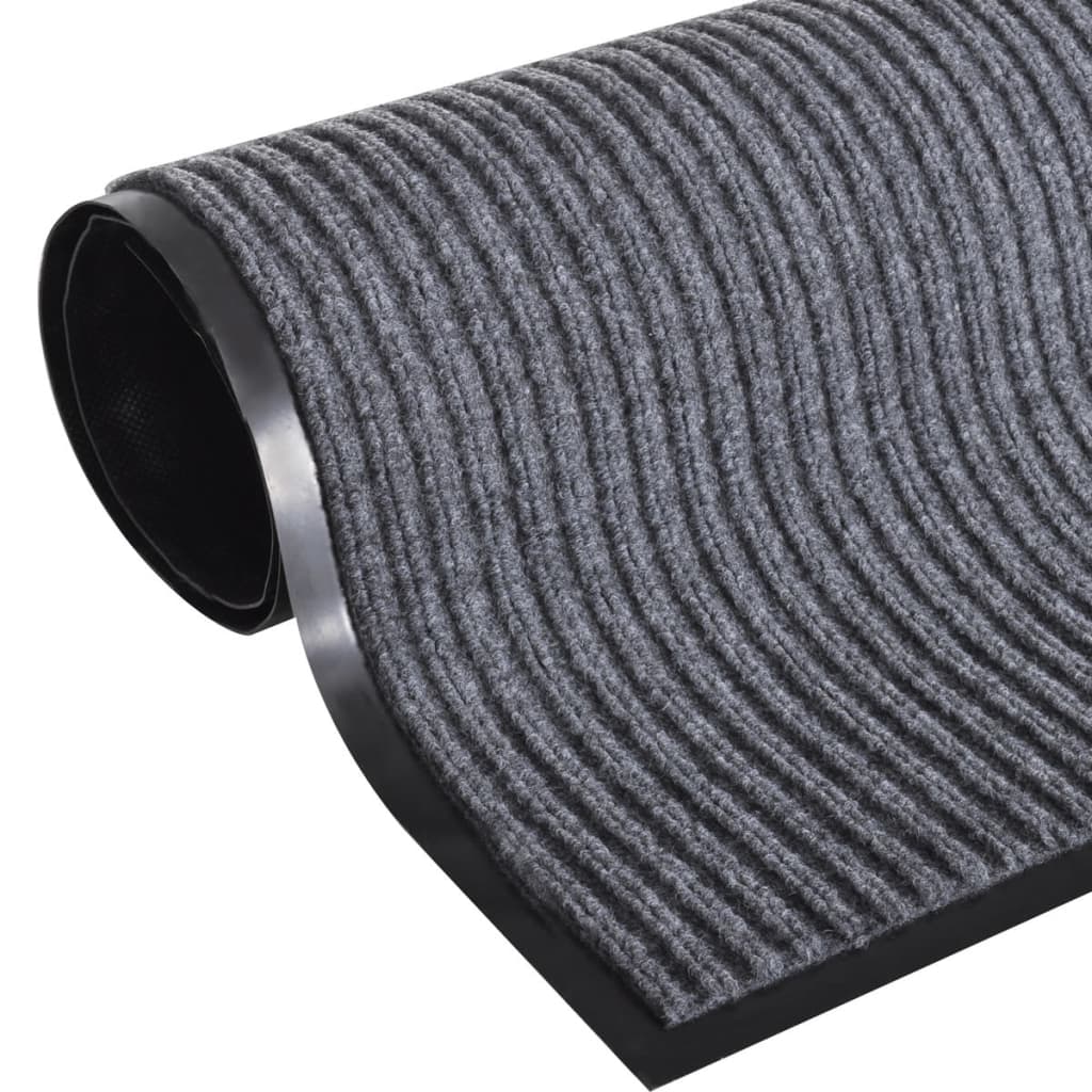 Otirač sivi 120 x 180 cm PVC