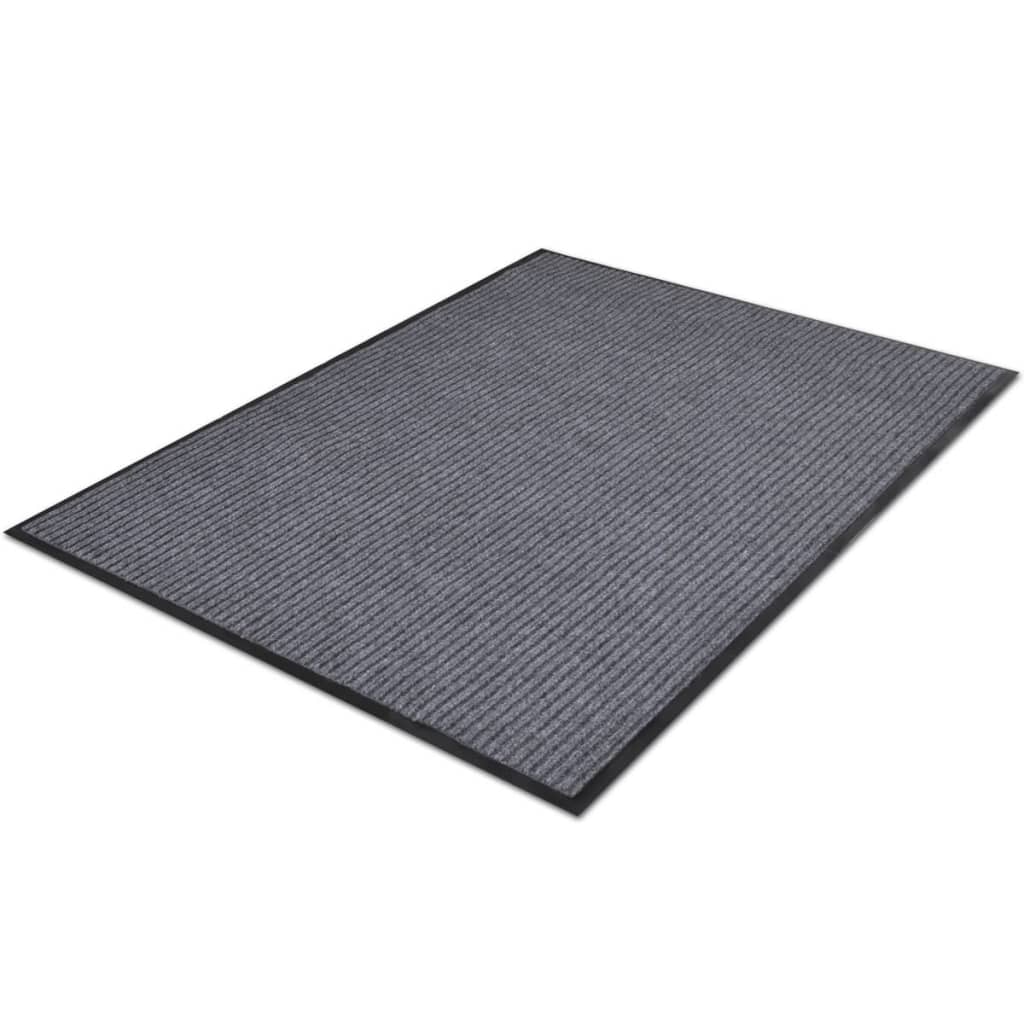 Otirač sivi 120 x 180 cm PVC
