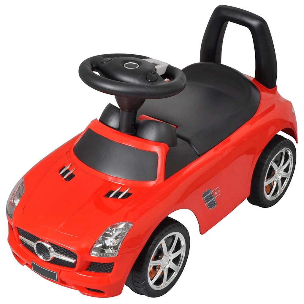 Dječji automobil na guranje crveni