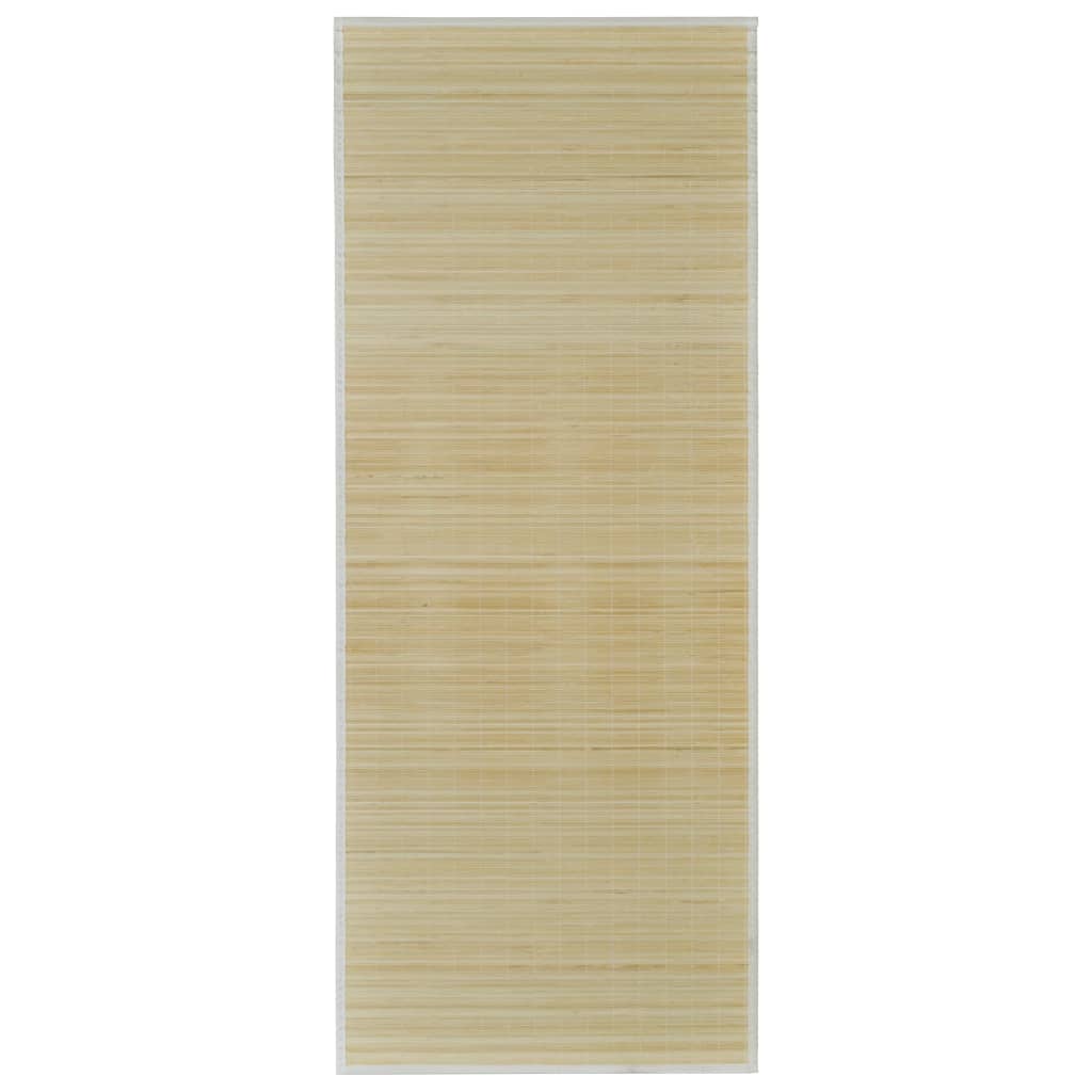 Pravokutni tepih od prirodnog bambusa 80 x 200 cm