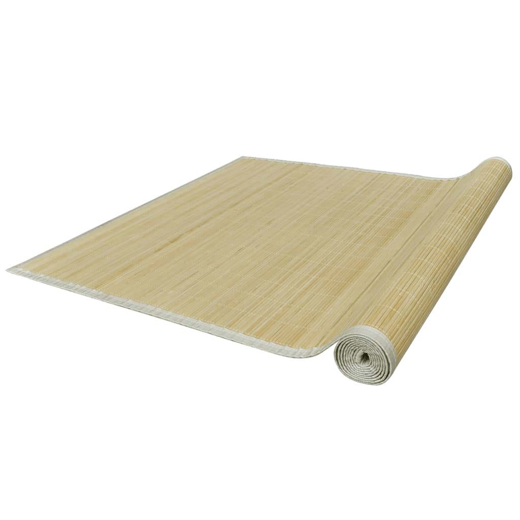 Pravokutni tepih od prirodnog bambusa 80 x 200 cm