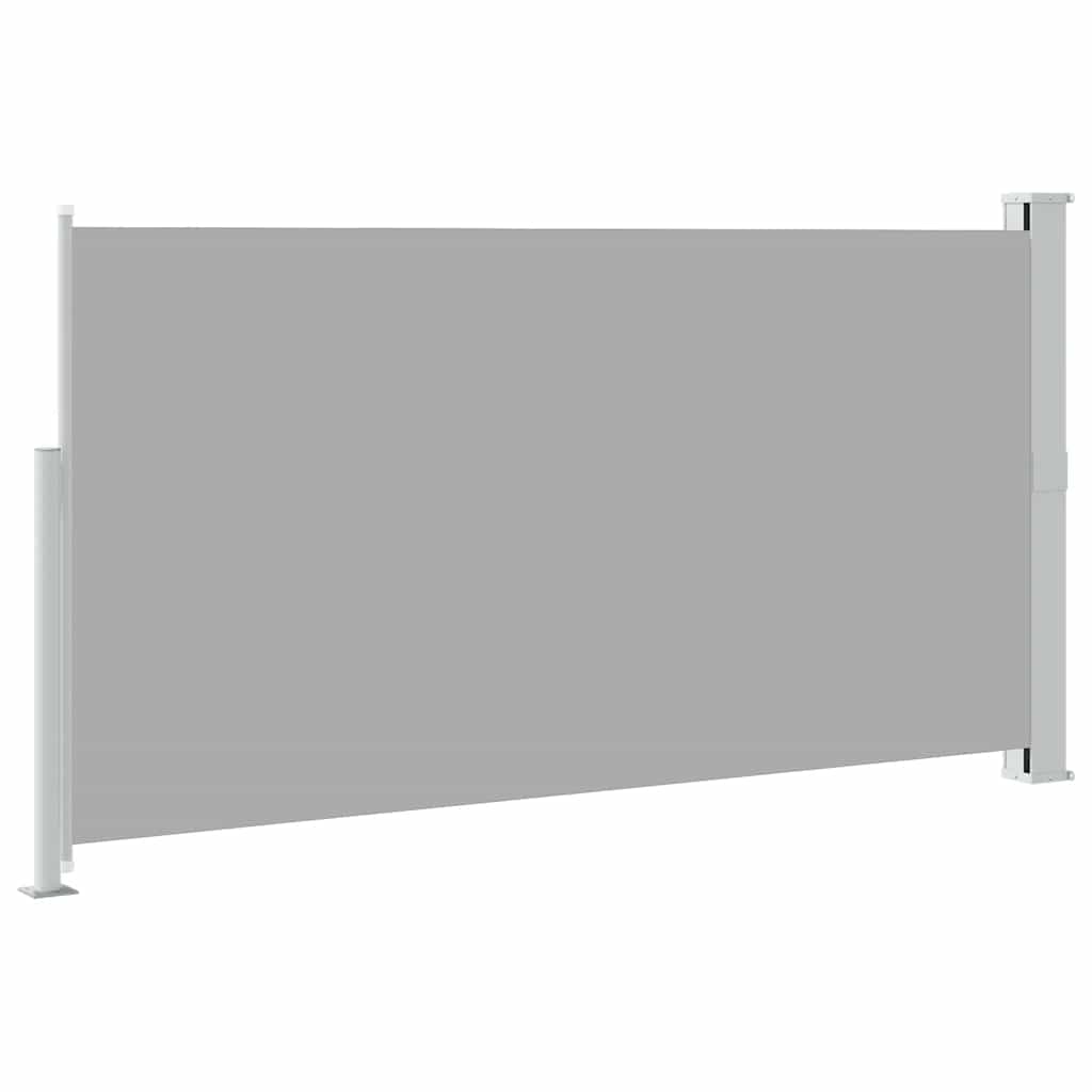 Uvlačiva bočna tenda za terasu 160 x 300 cm siva