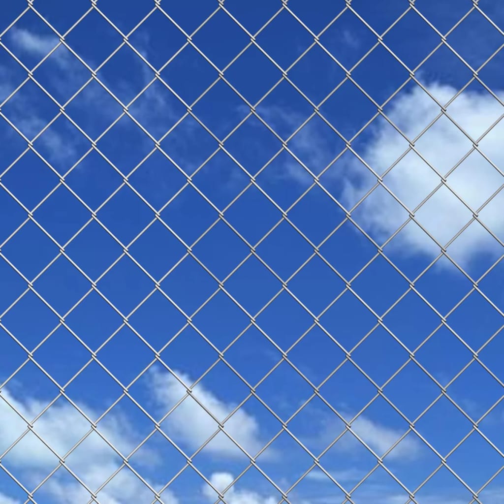 Žičana ograda sa stupovima i šiljcima pocinčani čelik 25x1,5 m