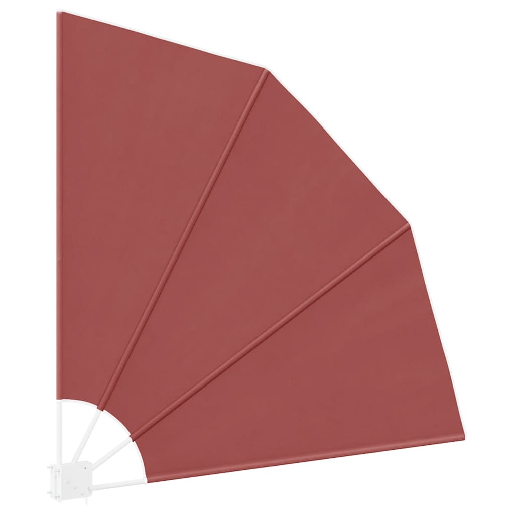 Sklopiva bočna tenda terakota 140 x 140 cm