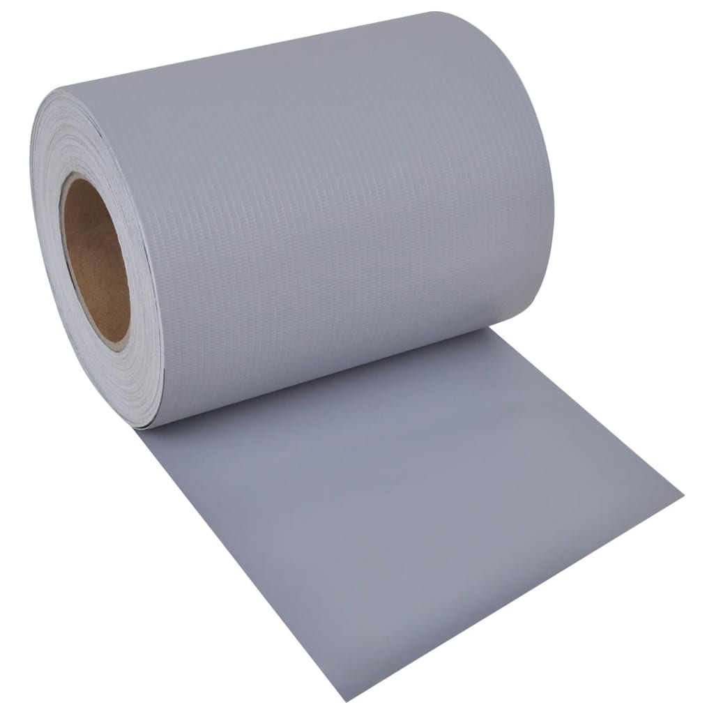 Vrtni zaslon PVC 70 x 0,19 m svijetlo siva