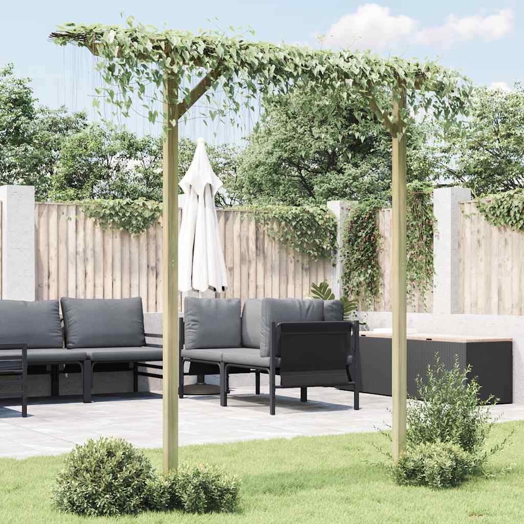 Vrtna pergola 205 x 40 x 203 cm drvena