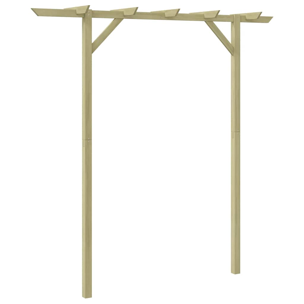 Vrtna pergola 205 x 40 x 203 cm drvena