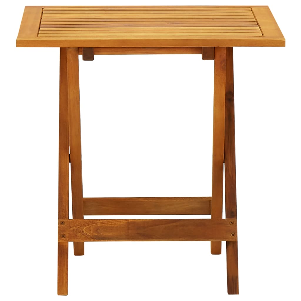 Bistro stol 46 x 46 x 47 cm masivno bagremovo drvo