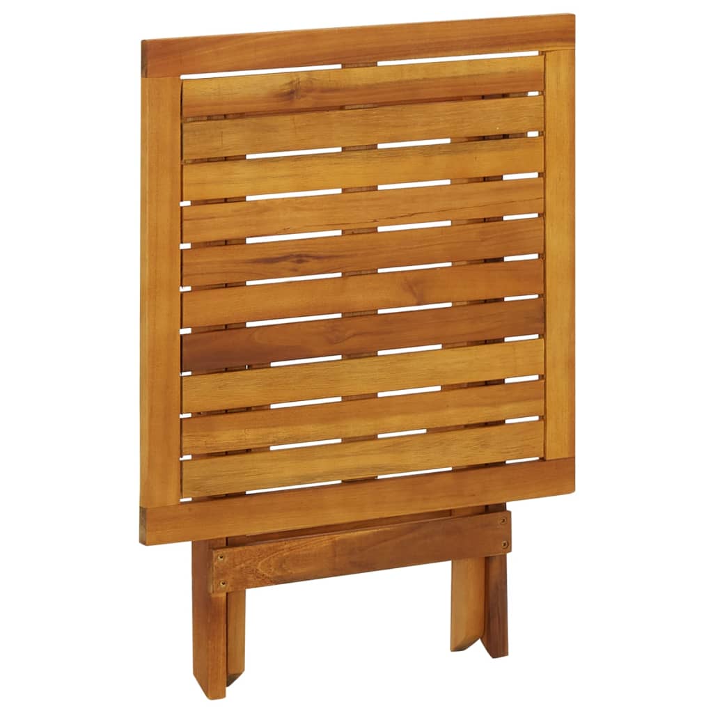 Bistro stol 46 x 46 x 47 cm masivno bagremovo drvo