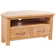 TV ormarić s ladicom 88 x 42 x 46 cm masivna hrastovina