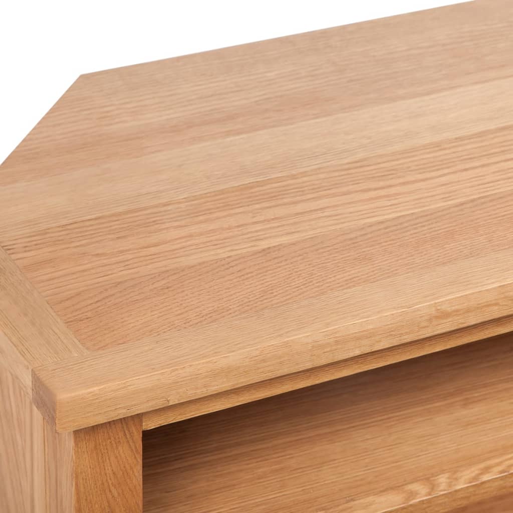 TV ormarić s ladicom 88 x 42 x 46 cm masivna hrastovina