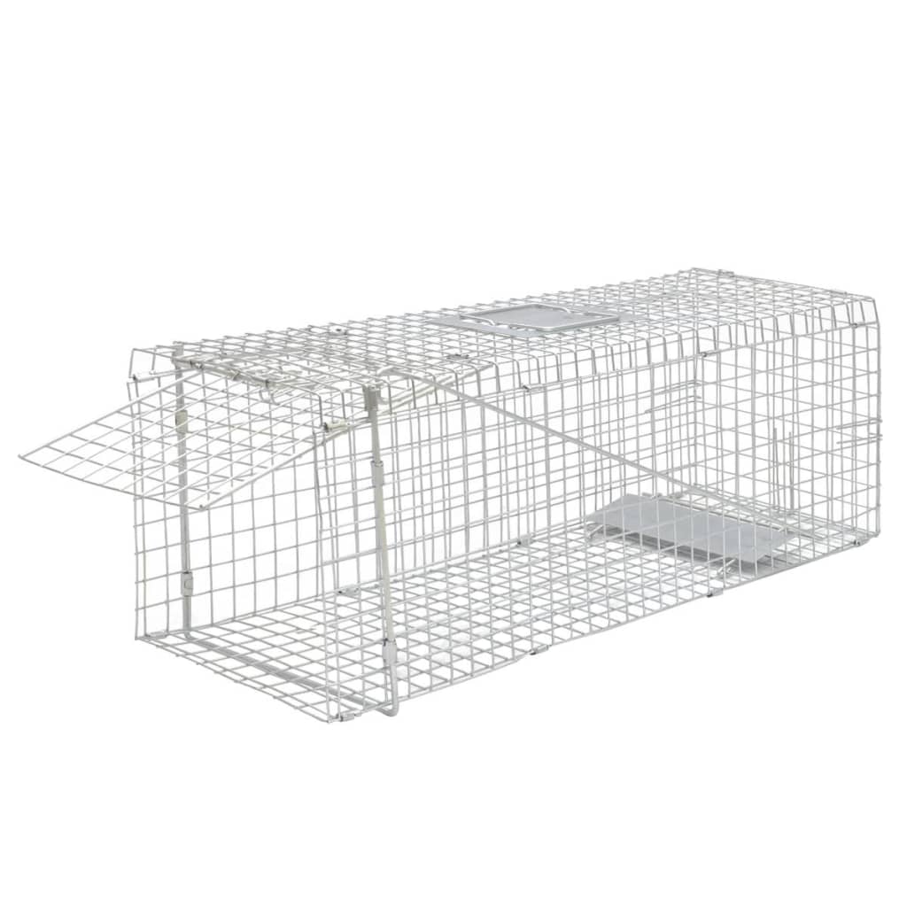 Pocinčana klopka za žive životinje 80 cm